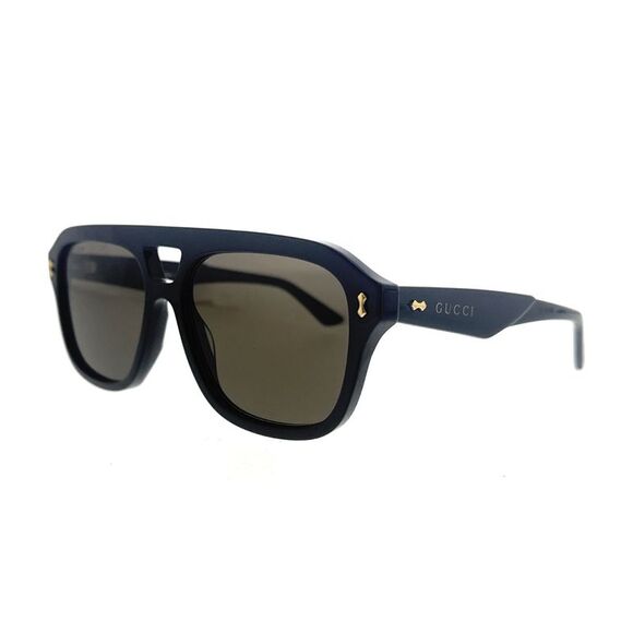 Gucci Other - Gucci GG1263S Polarized Brown Navigator Men's Sunglasses